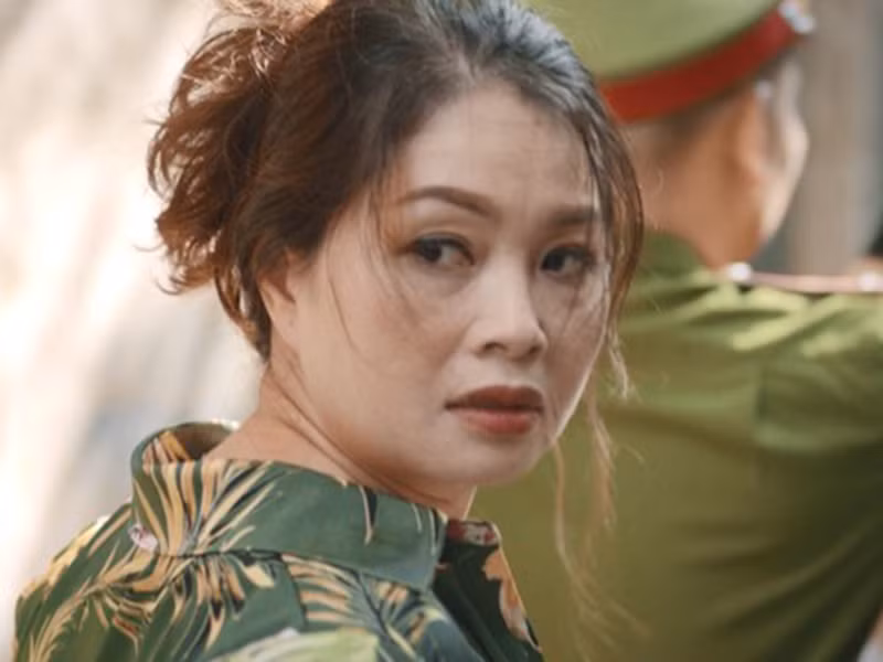 Thanh Tú cho biết, cô từng sợ hãi không dám nhận lời tham gia phim "Chạy trốn thanh xuân" vì vai diễn ác độc và cay nghiệt. Ảnh: VOV