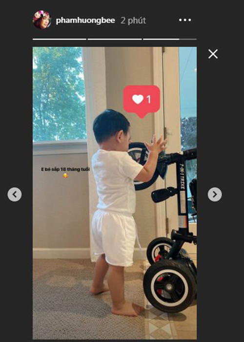 Bé Maximus sắp tròn 18 tháng tuổi nhưng bố của cậu nhóc vẫn chưa lộ diện.