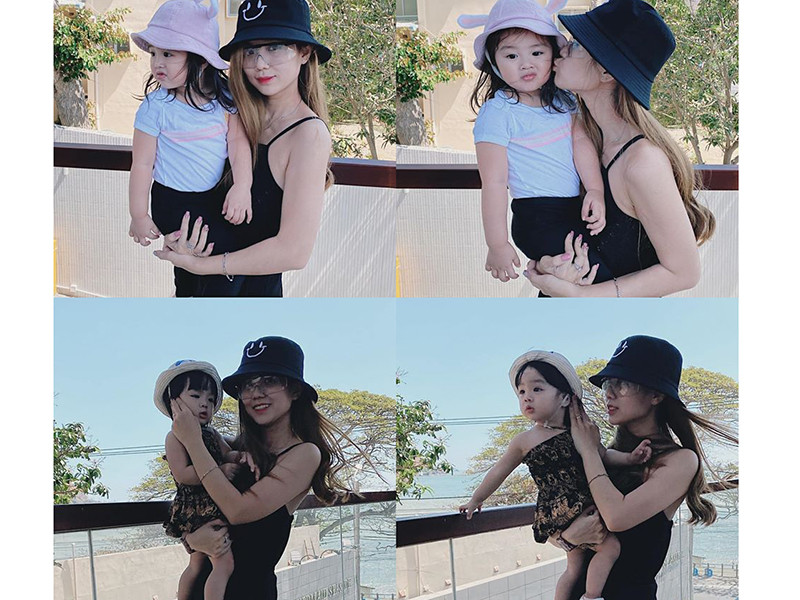 Sau khi Bảo Ngọc ly hôn Hoài Lâm, hai con gái ở với mẹ.