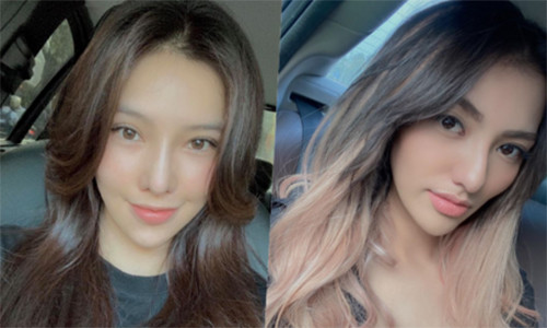 Ồn ào giữa Hồng Quế và Lưu Đê Ly (trái) đang gây xôn xao dư luận. Lưu Đê Ly cho biết, sự việc xuất phát từ chuyện giáo viên đón con của Lưu Đê Ly trước và vô tình đón lỡ con của Hồng Quế. Ảnh: Saostar