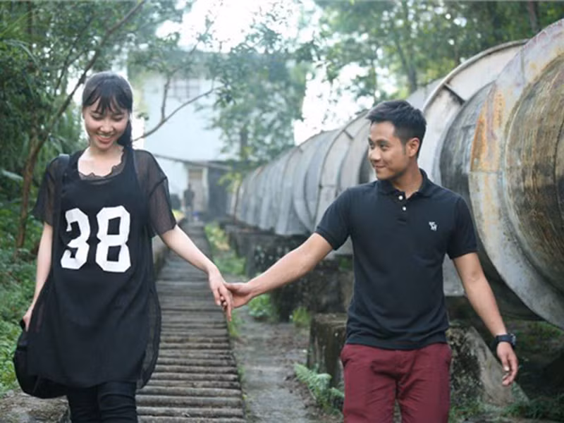Hình ảnh Thanh Sơn bên Minh Hà trong bộ phim "Lựa chọn cuối cùng". Ảnh: VTV