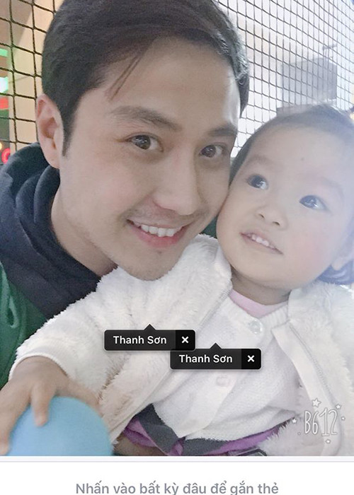 Nam diễn viên tâm sự anh thích chăm sóc con.