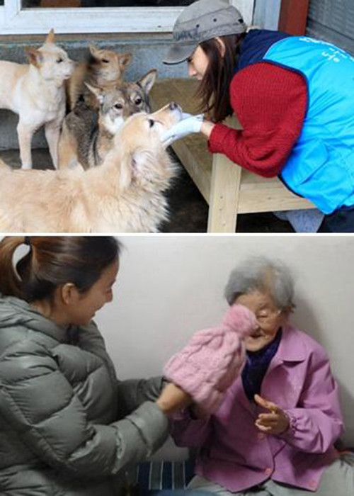 Nữ ca sĩ tham gia nhiều hoạt động từ thiện.