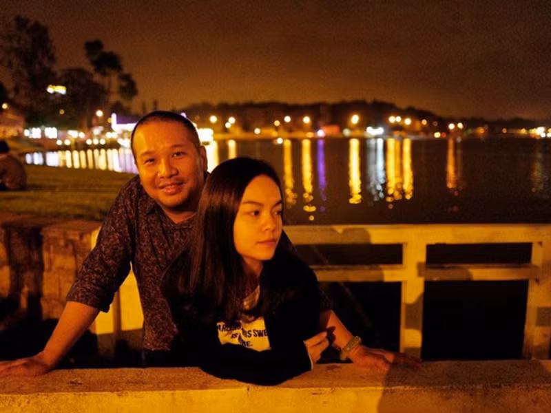 Tuy nhiên, hôn nhân của Phạm Quỳnh Anh và Quang Huy đã đứt gánh giữa đường vào năm 2018. Hiện tại, cả hai vẫn giữ mối quan hệ tốt đẹp vì hai con gái. Ảnh: Saostar