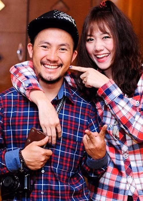 Hari Won cũng dành 9 năm thanh xuân cho mối tình không thành. Cô từng yêu Tiến Đạt rồi chia tay. Ảnh: Dân Việt