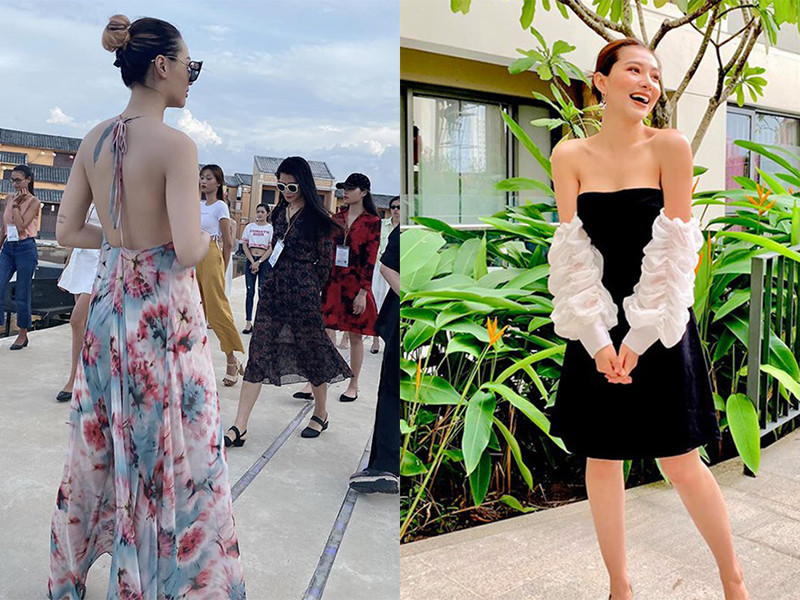 Cả hai sở hữu vóc dáng thon gọn, quyến rũ.