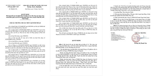 Ninh Thuan: Cong ty An Nguyen va nhung goi thau “mot minh mot ngua”-Hinh-5