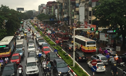 Ha Noi nghien cuu do xe theo ngay chan le