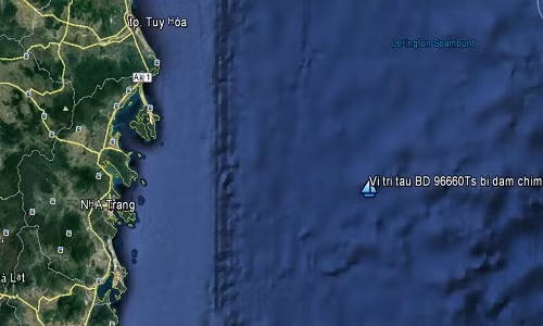 Tau ca ngu dan Binh Dinh bi tau nuoc ngoai dam chim