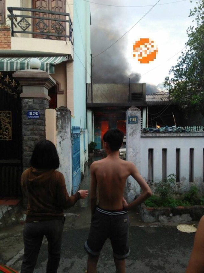 Vụ cháy do nguyên nhân chủ quan từ người phụ nữ "não cá vàng". (Ảnh: BHY)