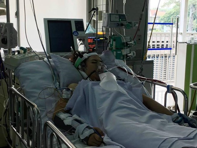 15 phút sau khi ăn cá ngừ, cô gái bị khó thở, huyết áp, được đưa tới bệnh viện để cấp cứu