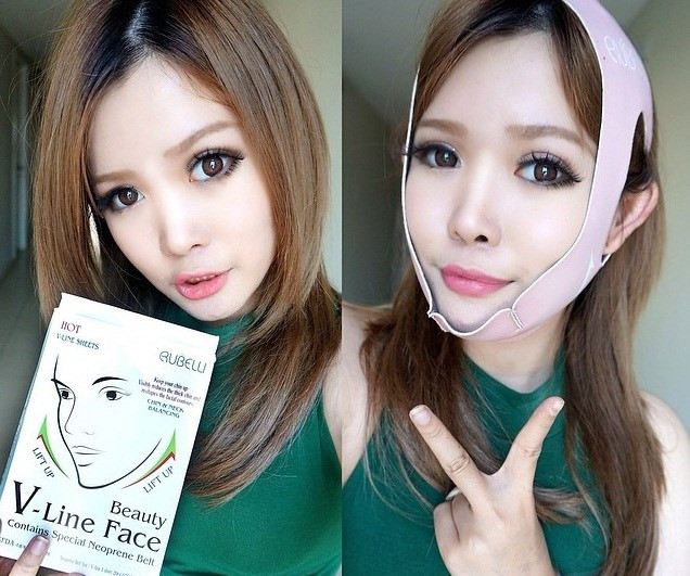  Băng cuốn silicon xóa tan nọng cằm Nhiều chị em tìm mua cuộn băng cuốn silicon về quấn quanh cằm để xóa tan nọng cằm nhưng hiệu quả không như mong muốn. Các chuyên gia y tế cho rằng, việc sử dụng băng cuốn silicon tạo cảm giác “đánh lừa” chị em. Bởi khi quấn chặt miếng băng silicon sẽ có cảm giác như cằm gọn hơn, nhưng thực chất đó là cằm bị ép chặt chứ không phải tan mỡ.