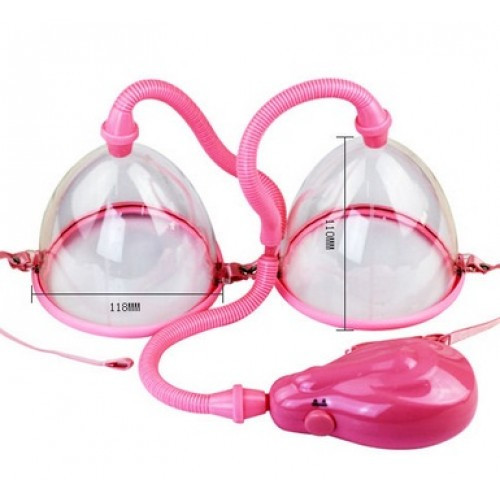  Nâng ngực bằng máy hút chân không Đây là loại máy được bán nhiều ở ngoài thị trường cũng như các thẩm mỹ viện sử dụng để giúp tăng kích thước vòng một không cần phẫu thuật. Cách thức sử dụng là áp hai phễu vào hai bên bầu ngực rồi dùng lực hút để giúp tăng kích thước bầu ngực.