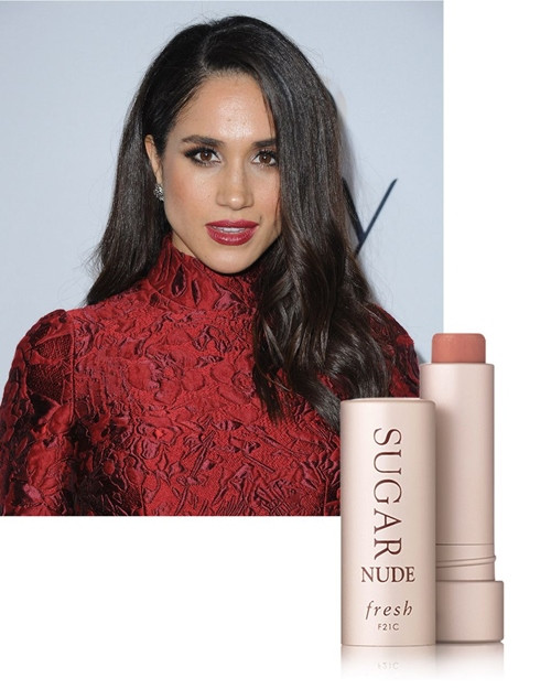 Son dưỡng môi giá gần 600 ngàn Fresh Sugar Advanced Therapy Lip Treatment được tiết lộ là bí quyết giúp Meghan Markle sở hữu đôi môi căng mọng, dùng son gì cũng cực mịn mượt.