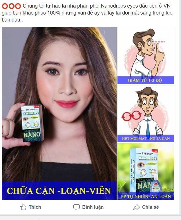 Dong cua website rao ban “than duoc” chua can thi NanoDrops