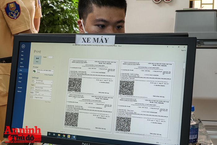 Quy trình duyệt cấp mã QR code theo từng đơn vị được thực hiện khá nhanh trong từ 3-5 phút