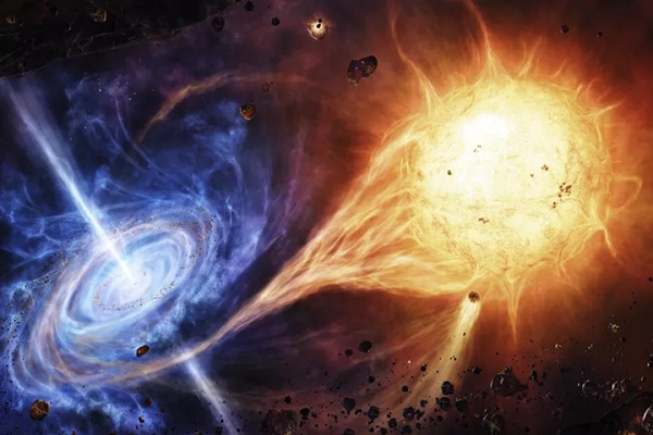 Hố đen là một vật thể dày đặc đến mức mà không gian, thời gian quanh nó không thể tránh khỏi việc bị biến dạng. Tất cả bị bẻ cong thành một vòng xoáy vô cực.