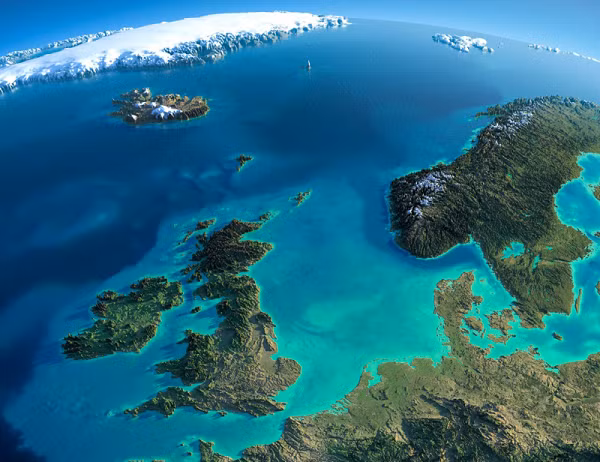 Hiệu ứng nhà kính gây ra nhiều biến đổi ở cả 2 bên bị chia cắt, dẫn đến việc thế giới cực Bắc này bị "cắt đôi" theo mọi nghĩa: không chỉ thành 2 đại dương mà còn sở hữu 2 môi trường, hệ sinh thái khác biệt kể từ đó.