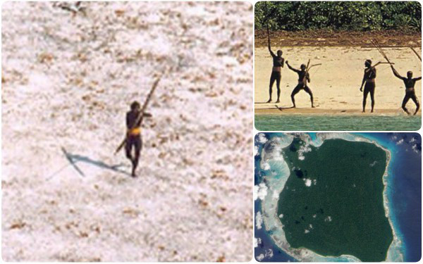 Họ thường đối xử với những người đổ bộ lên đảo bằng cung và giáo, thậm chí họ còn tấn công cả máy bay trực thăng bằng cung. Trong lịch sử, người nước ngoài đã thử đổ bộ lên đảo nhiều lần nhưng hầu như đều thất bại.