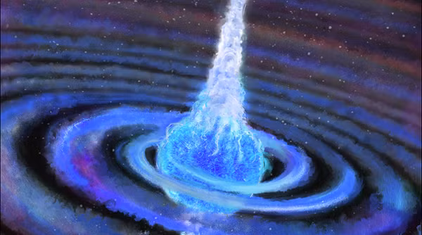 Sao neutron hay lỗ đen nhỏ này đã hoạt động như một "quả bom vũ trụ", tấn công ngôi sao đồng hành bằng cách chui xuyên qua các lớp của ngôi sao, vào tận phần lõi để rồi phát nổ.