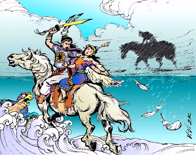 Theo sách Hoài Nam Tử và nhiều tư liệu lịch sử hiện nay, từ năm 218-208 TCN, dưới sự chỉ huy của Thục Phán (An Dương Vương), quân ta từng đánh tan 50 vạn quân Tần do tướng Đồ Thư chỉ huy.