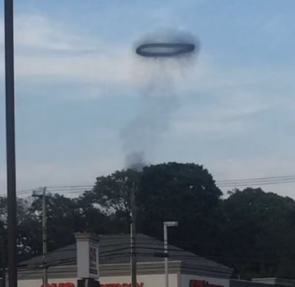 Ông không ủng hộ giả thuyết sự xuất hiện của UFO và cho rằng đám mây đen này chỉ là một vòng khói lớn từ một vụ cháy.