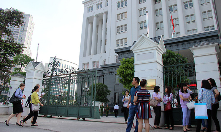 Hinh anh dau tien toa phuc tham xet xu ong Dinh La Thang