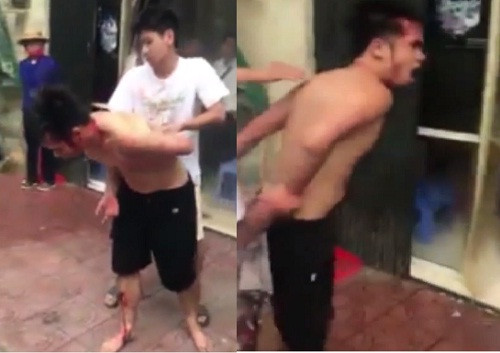 Hiện trường vụ việc.