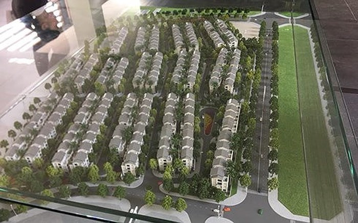 Mô hình ST5 đang xin thay đổi quy hoạch ở khu đô thị Gamuda Gardens khiến người dân khu đô thị phản đối.