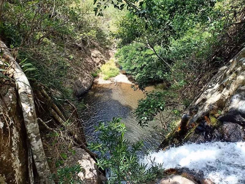 Một đoạn thác Lao Phào.