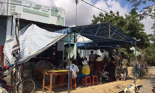 Ngôi nhà nơi xảy ra vụ việc. Nguồn Vietnamnet.