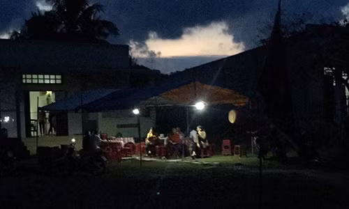 Ngôi nhà xảy ra vụ việc. Ảnh Vietnamnet.