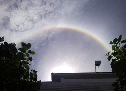 Theo lý giải của các nhà khoa học, hiện tượng này được tạo ra khi ánh sáng của mặt trời hay mặt trăng khi đi qua các tinh thể băng bị khúc xạ hay phản xạ sinh ra những vòng tròn. (Theo VNExpress)