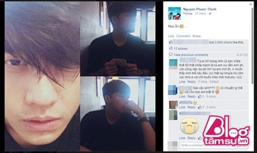 Mặc dù anh chàng nói rằng “Noo ổn” nhưng những hình ảnh lại nói lên rằng thực sự không ổn tí nào.