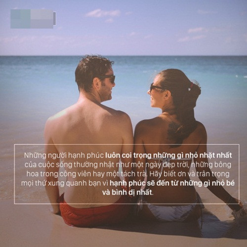 6. Trân trọng những điều nhỏ nhất.