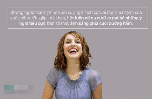 2. Suy nghĩ tích cực.