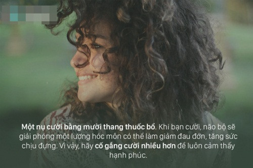 19. Luôn nở nụ cười dù có tình huống nào đi nữa, bạn sẽ luôn thấy hạnh phúc hơn.