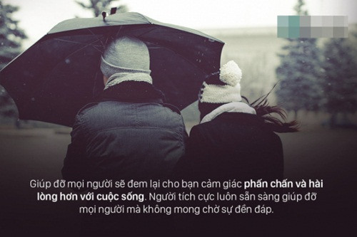 7. Cho đi và không cần nhận lại.