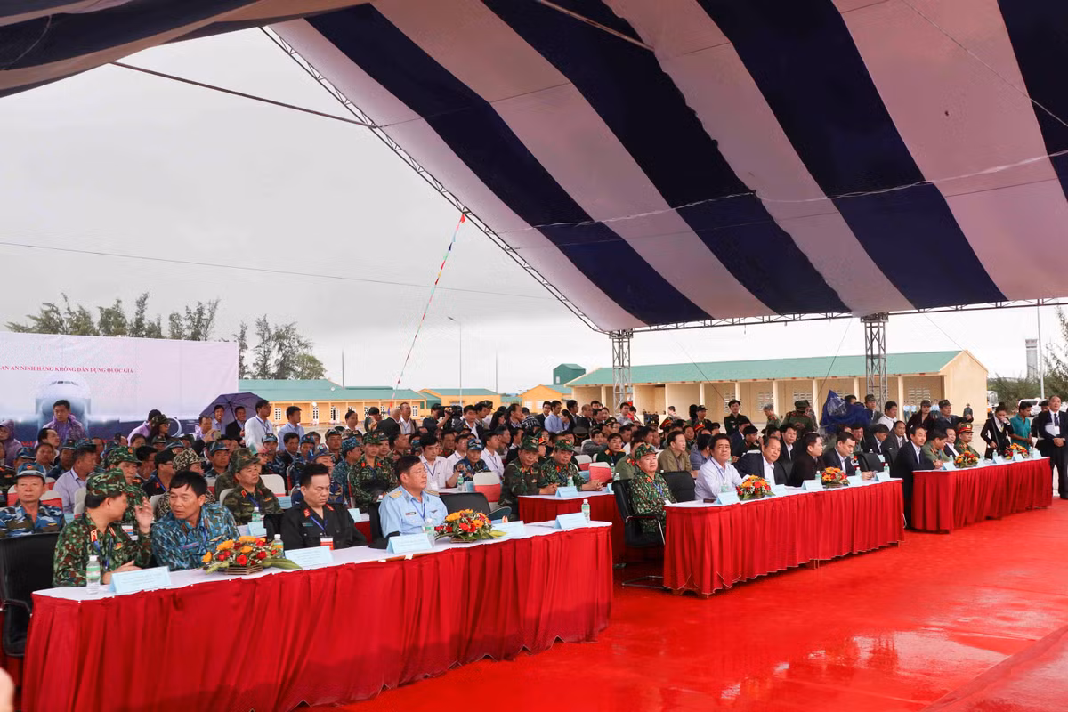 Các đại biểu tham dự diễn tập