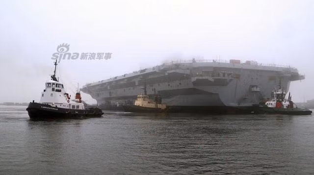 Đây là con tàu thứ bảy của Hải quân Hoàng gia Anh mang tên HMS Prince of Wales. Trước đó, con tàu gần đây nhất của Hải quân Anh mang tên HMS Prince of Wales là một thiết giáp hạm. Nguồn ảnh: Sina.