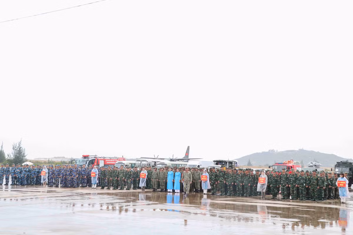 Các lực lượng tham gia diễn tập