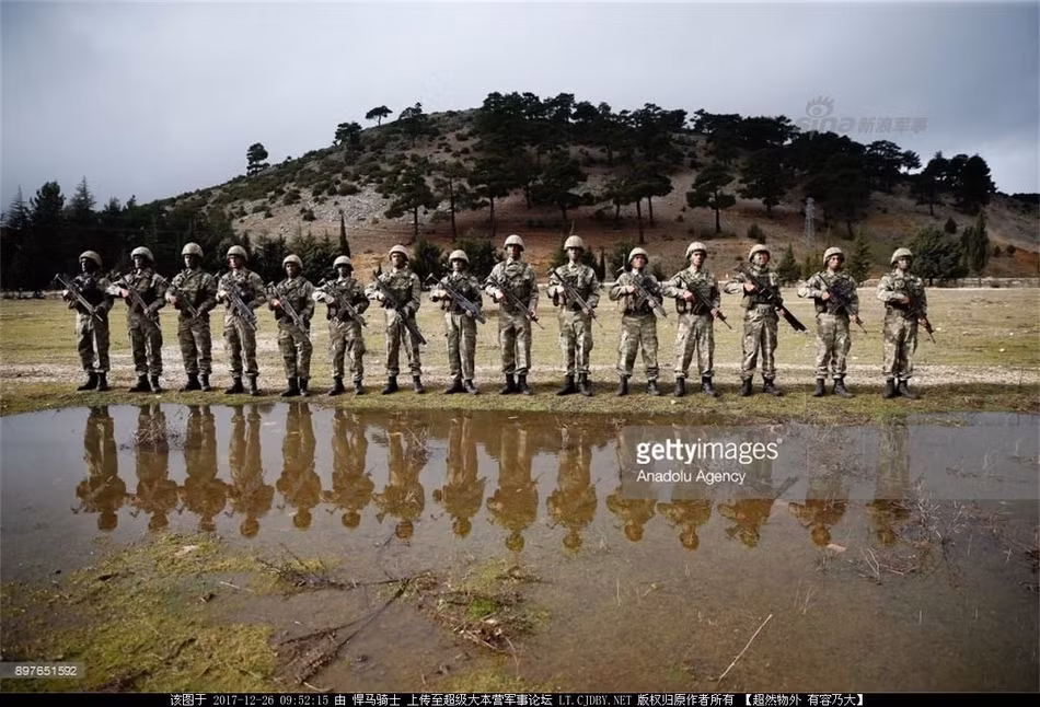 Theo các thông tin ban đầu, cuộc tập trận được diễn ra ở núi Egirdir. Nguồn ảnh: Gettyimg.