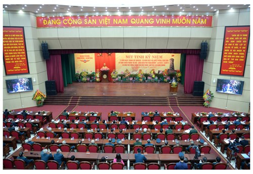 Quang cảnh Lễ kỷ niệm. Ảnh: Hoàng Hà Quang cảnh Lễ kỷ niệm. Ảnh: Hoàng Hà