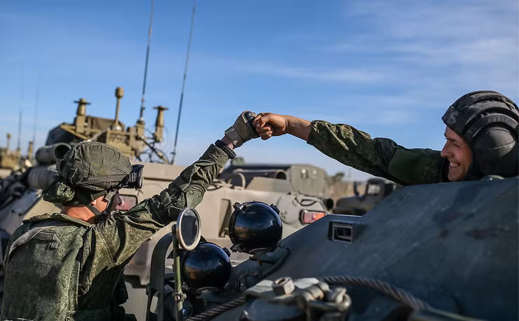 Lính đặc nhiệm rà phá bom mìn của Nga tại Syria, ảnh chụp ngày 2/4/2016. Nguồn ảnh: TASS.