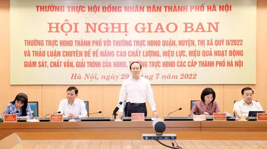 HDND TP Ha Noi chu trong hieu qua sau giam sat, chat van, giai trinh
