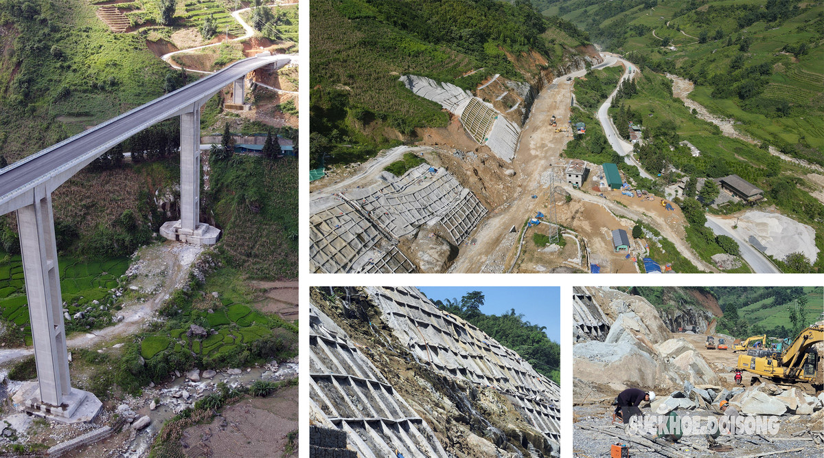 Để hoàn vốn cho dự án, một trạm thu phí sẽ được đặt tại Km12+554, TL155 khu vực đường dẫn vào cầu. Mức phí chưa được thông báo. (Ảnh: Sức khỏe &amp; Đời sống).