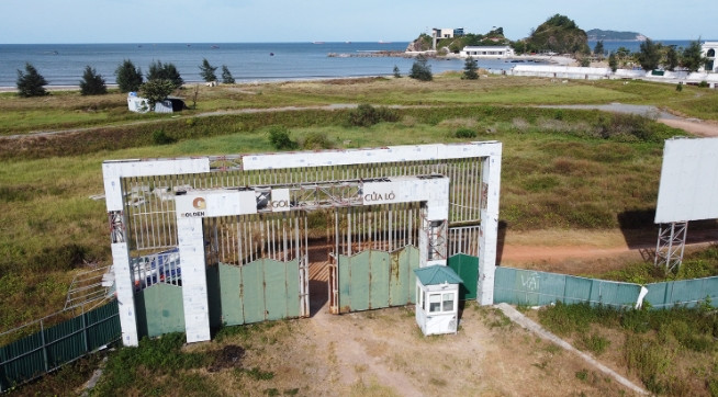 Tổng mức đầu tư của dự án khu resort Bắc đảo Lan Châu là 284,62 tỷ đồng, dự kiến hoàn thành và đưa vào sử dụng từ quý 4/2019. (Ảnh: Báo Nghệ An).