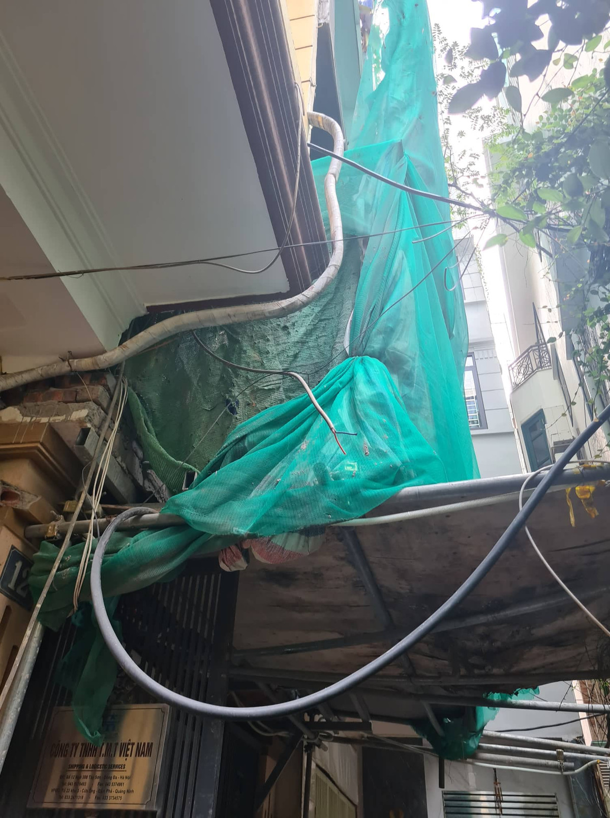 Ha Noi: Cong trinh cai tao ngo 308 pho Tay Son bi to vi pham TTXD?