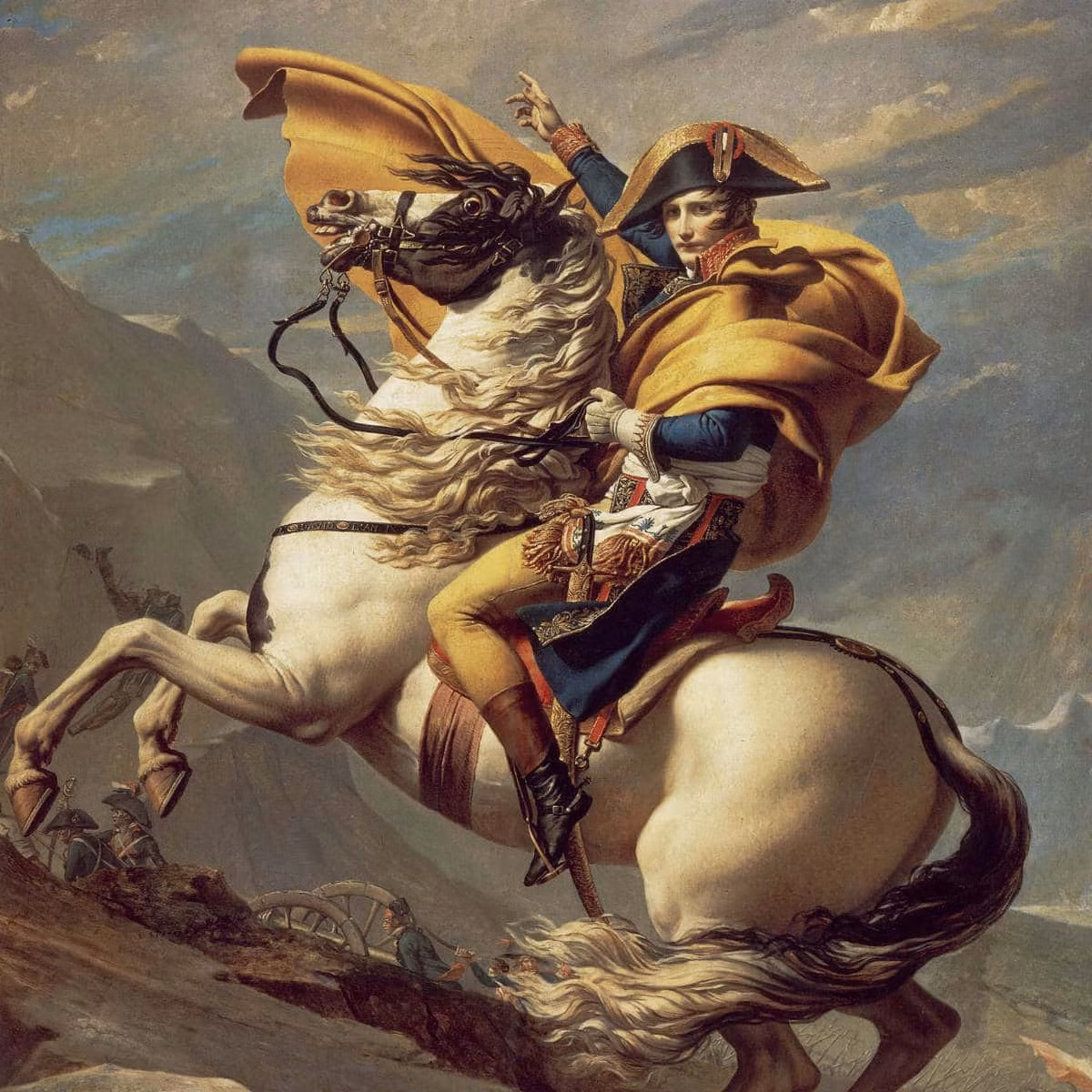 3. Napoleon: Napoleon Bonaparte, vị tướng vĩ đại của Pháp, đã tham gia vào nhiều trận đánh lịch sử và cuối cùng đầu hàng sau trận chiến Waterloo, đánh dấu sự kết thúc của cuộc chiến tranh của ông.
