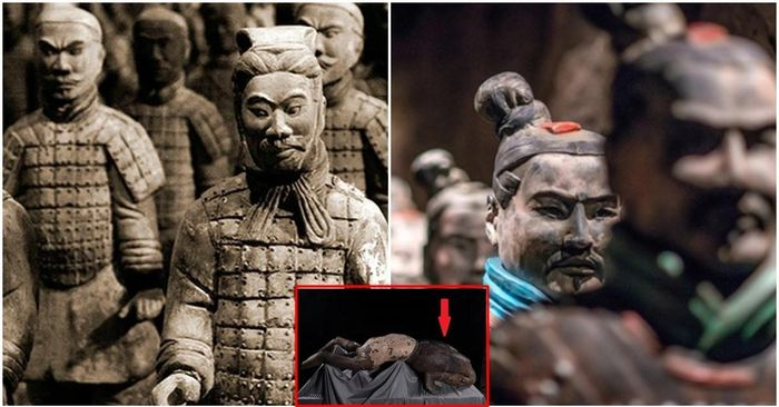 Trong số hàng nghìn bức tượng đất nung được tìm thấy trong lăng mộ này, một bức tượng đặc biệt đã thu hút sự chú ý của các nhà khảo cổ.